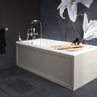 Burlington Arundel 1700mm x 750mm Cleargreen Bath